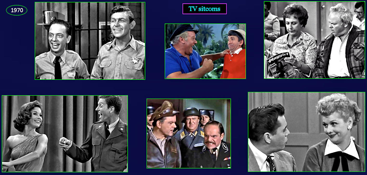 TV sitcoms grab advertisers, 1970